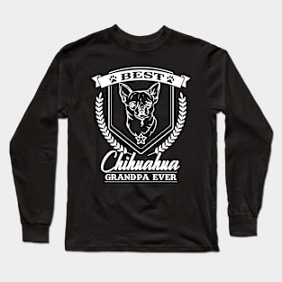 Chihuahua Grandpa Long Sleeve T-Shirt